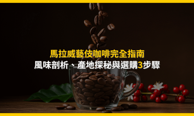 馬拉威藝伎咖啡完全指南：風味剖析、產地探秘與選購3步驟